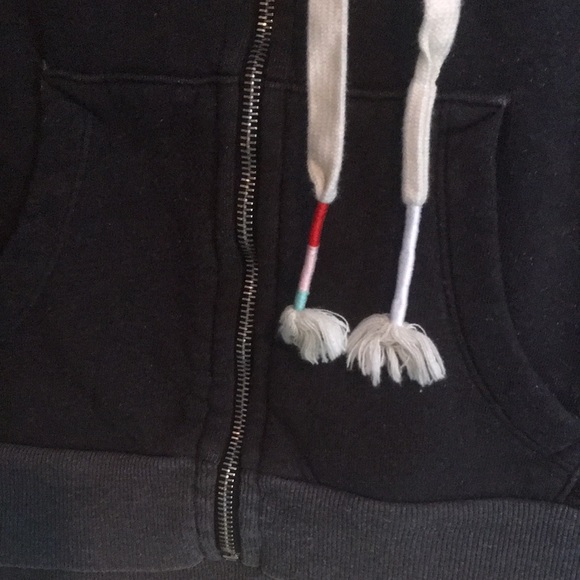 Wildfox Ghost Theo Full Zip Forever Hoodie SAMPLE PIECE GLOWS IN THE DARK. RARE - Picture 6 of 10